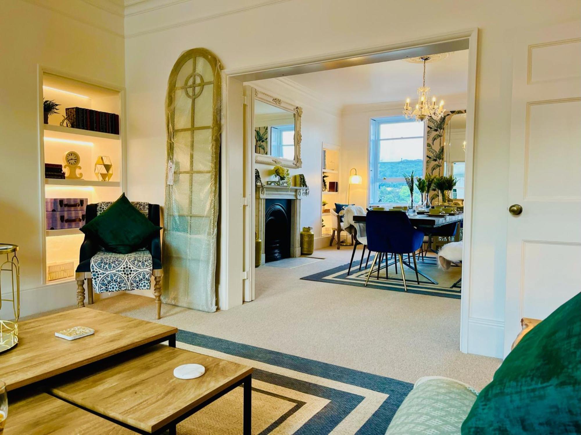 The Paragon Penthouse - Stunning Views Over Bath! Eksteriør bilde