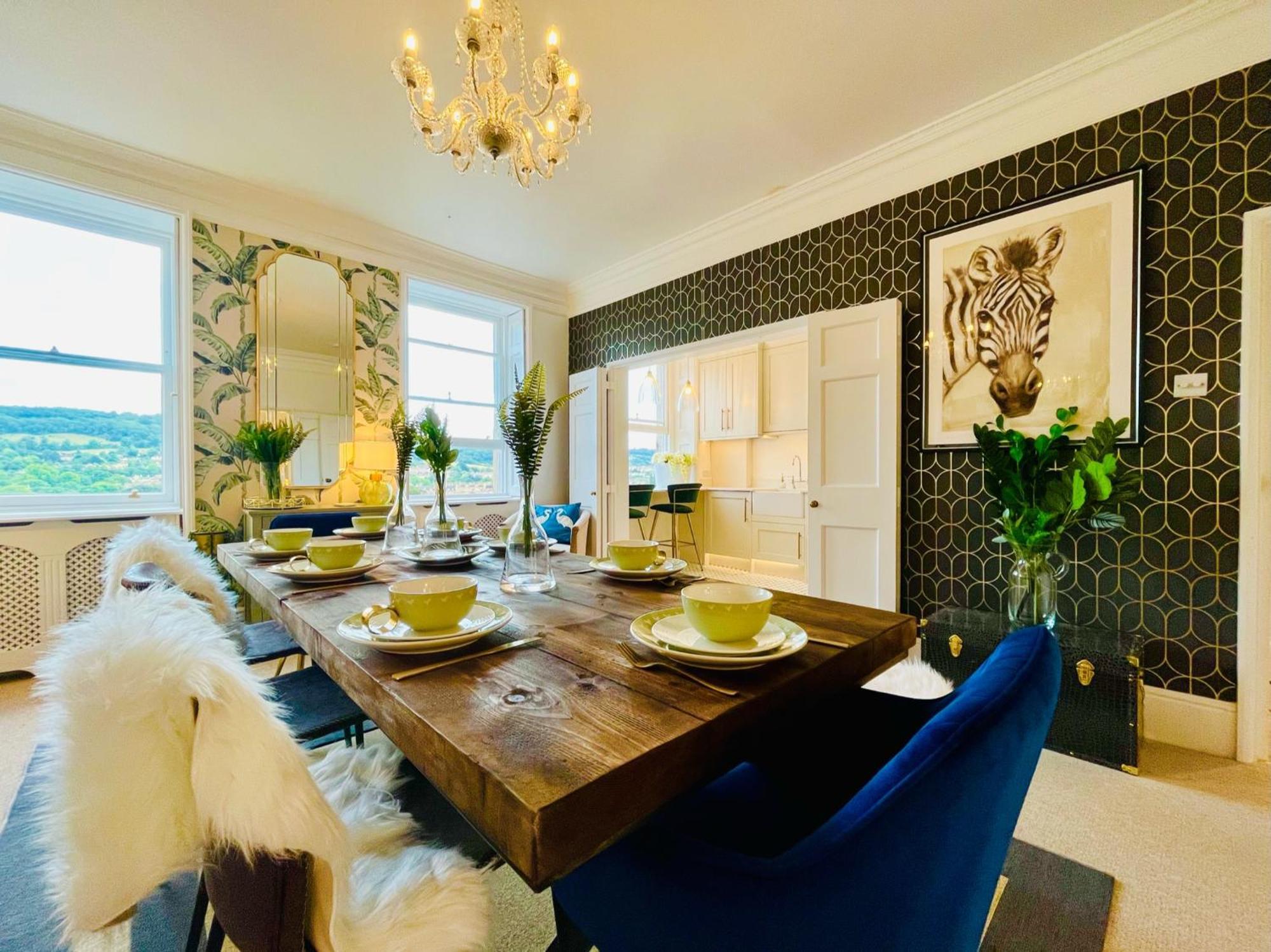The Paragon Penthouse - Stunning Views Over Bath! Eksteriør bilde