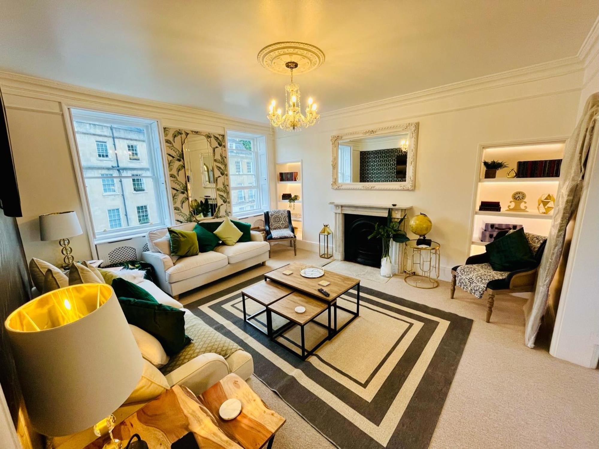 The Paragon Penthouse - Stunning Views Over Bath! Eksteriør bilde